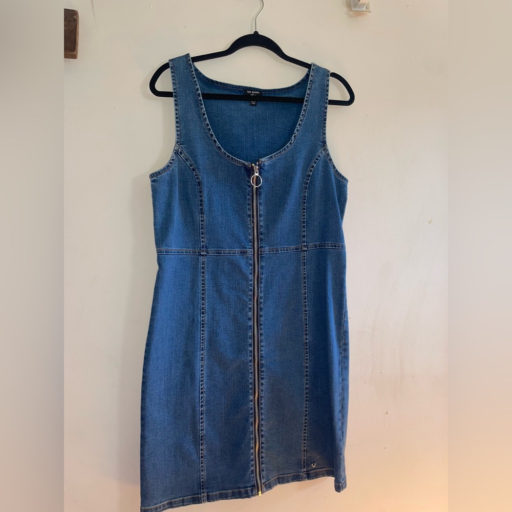 True Religion Blue Denim Mini Dress